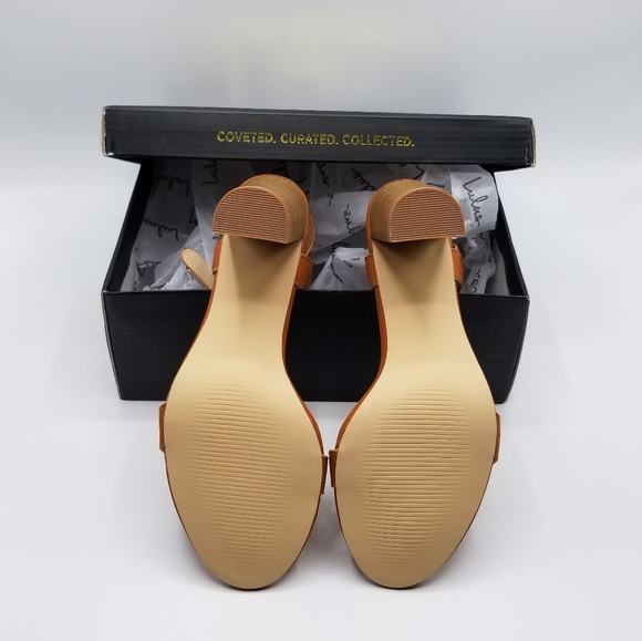 Dauphine Natural High Heel Sandals - Picture 6 of 8